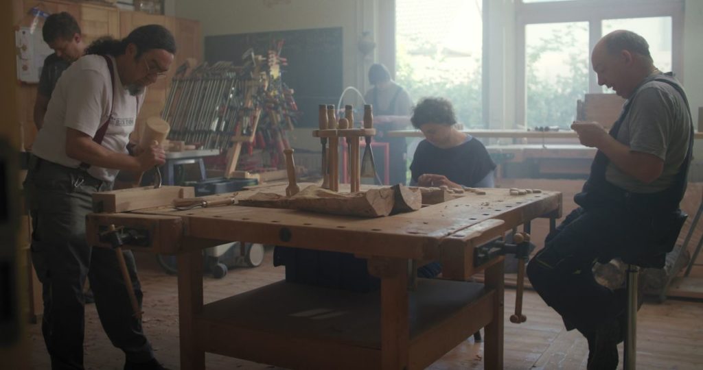 Wir durften die besondere Atmosphäre in den Werkstätten in Bildern festhalten.