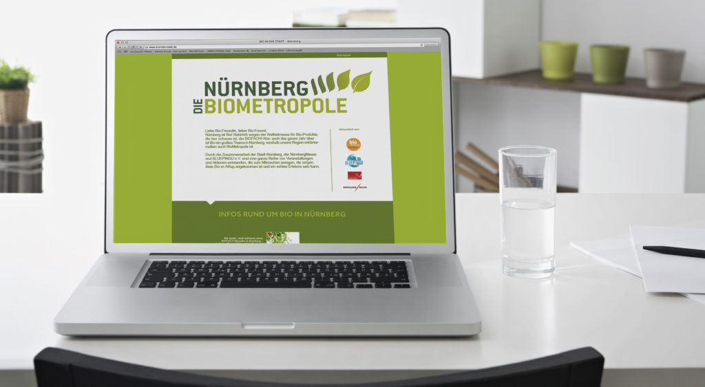 Startseite der Biometropole Nürnberg