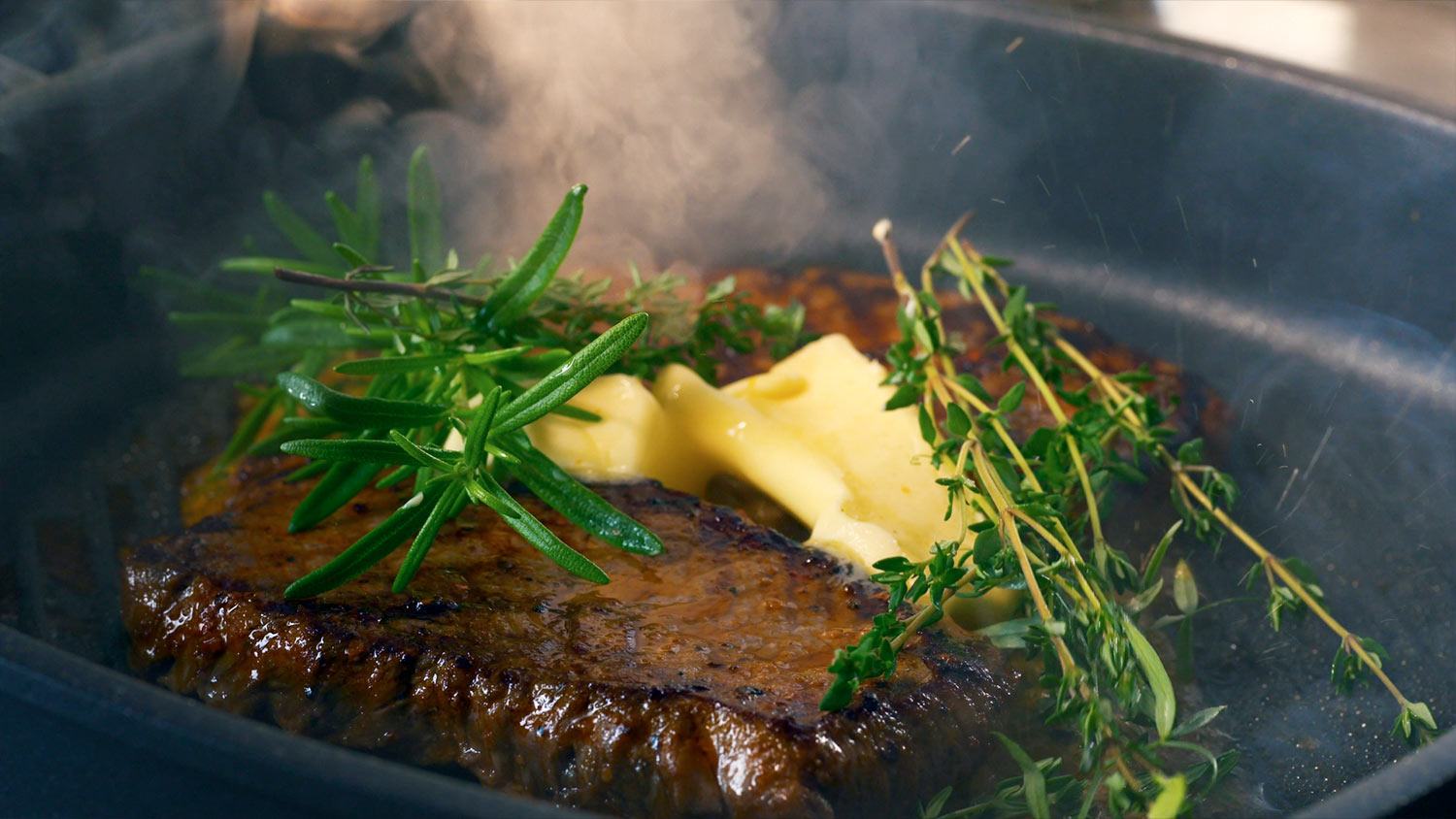 Steak ins rechte Licht gerückt