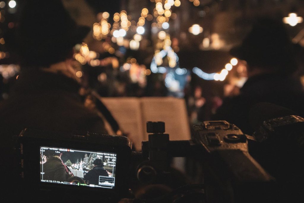 Videodreh Stadtmarketing Weihnachten