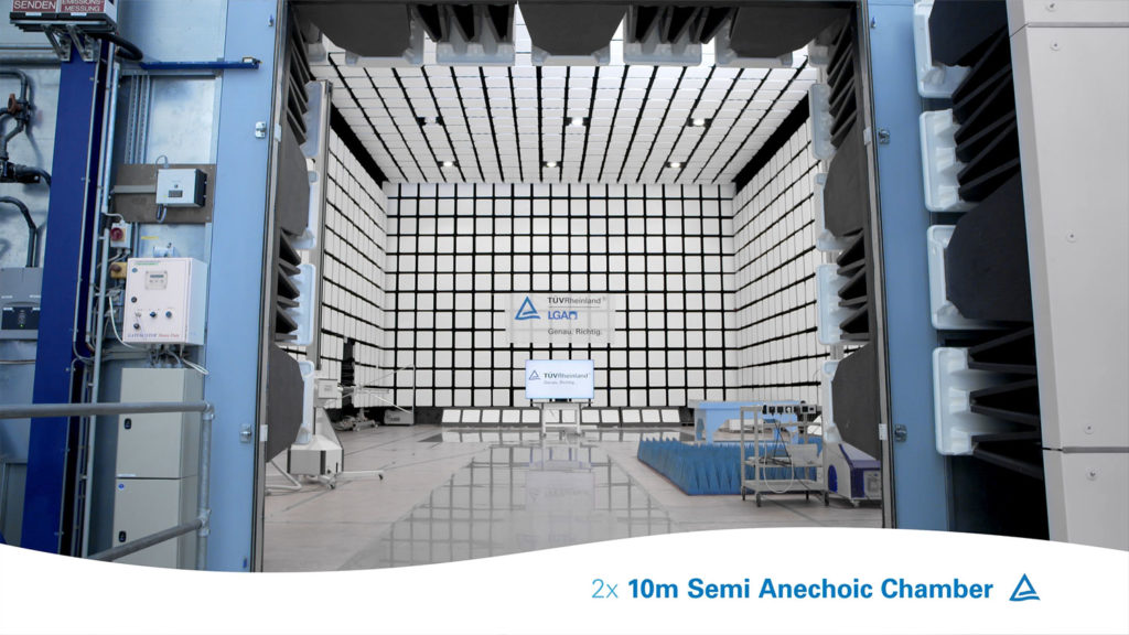 Videoproduktion - TÜV Rheinland prüft Elektronik im EMV Labor