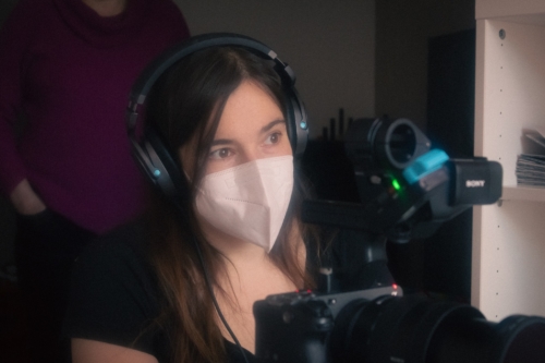 Höchste Konzentration hinter der Kamera