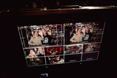 Multi-Kamera-Schnitt mit verschiedenen Perspektiven