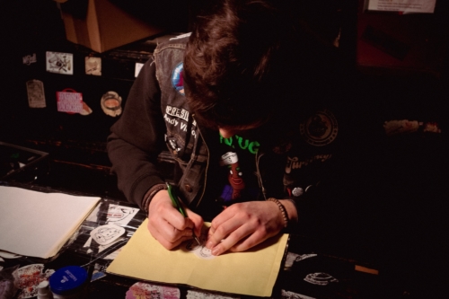 Bei diesem Streaming-Event wurde live gezeichnet und sogar tätowiert.